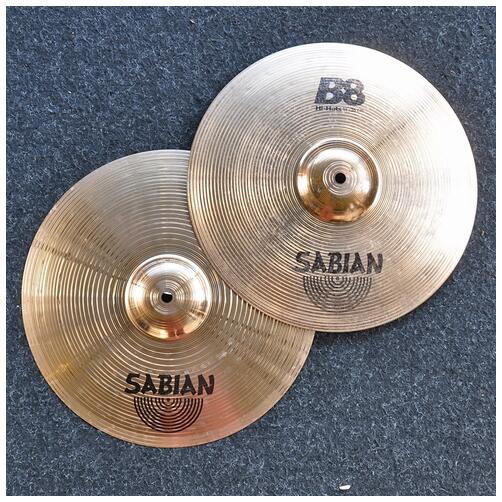 Sabian 14" B8 Hi Hat Cymbals *2nd Hand*